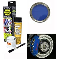 E-Tech Calidad Azul bahía Bloque Motor del Coche Tapa de la válvula de Kit de Pintura Pinza de Freno